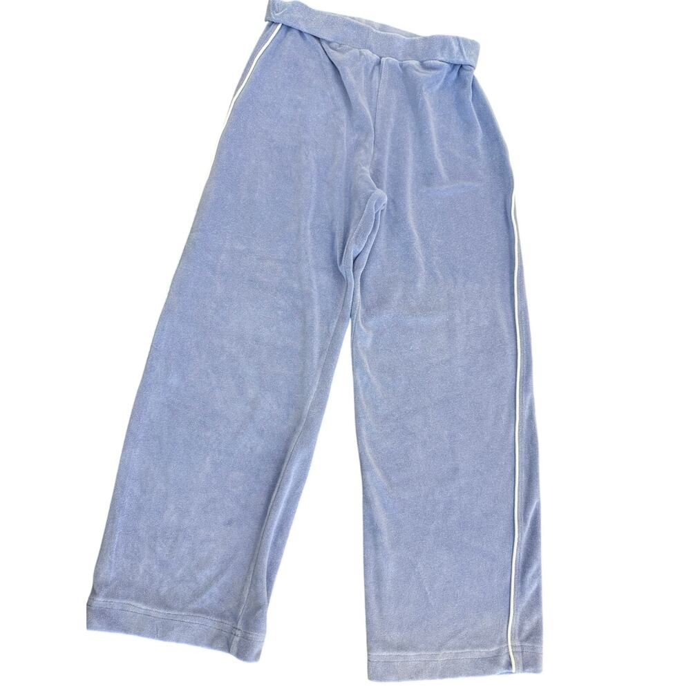 Vintage Talbots Terry warmup pants lougewear Purple Lilac Women Petites size S